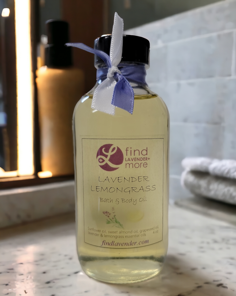 Lavender Massage Oil Natural Body Care Aromatherapy Essential Oil