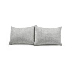 Load image into Gallery viewer, King Size 3-Piece Reversible Cotton Yarn Woven Coverlet Set in Grey Cream