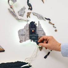 Load image into Gallery viewer, 3D LED / LUMINOUS Wooden World Map 3.0 Mystery