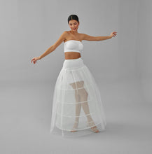 Load image into Gallery viewer, White Wedding Dress Underskirt - Petticoat Skirt for Enhanced Silhouette and Comfort