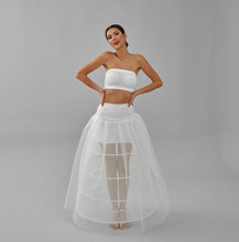 Load image into Gallery viewer, White Wedding Dress Underskirt - Petticoat Skirt for Enhanced Silhouette and Comfort