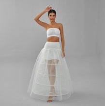 Load image into Gallery viewer, White Wedding Dress Underskirt - Petticoat Skirt for Enhanced Silhouette and Comfort