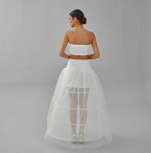 Load image into Gallery viewer, White Wedding Dress Underskirt - Petticoat Skirt for Enhanced Silhouette and Comfort