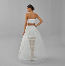 Load image into Gallery viewer, White Wedding Dress Underskirt - Petticoat Skirt for Enhanced Silhouette and Comfort