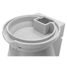 Load image into Gallery viewer, Light Grey Granite 65 Gallon Plastic Urn Rain Barrel with Planter Top