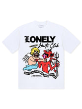 Load image into Gallery viewer, Lonely Hearts Club Don't Let The Devil Steal Your Joy Premium T-Shirt - White