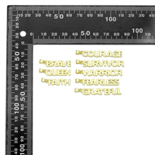 Load image into Gallery viewer, Empowerment Word Charms Collection, Words of Strength charm, Sku#LK1297