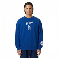 Load image into Gallery viewer, Pro Standard LA Dodgers Wingspan Drop Shoulder Crewneck - Dark Blue