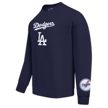 Load image into Gallery viewer, Pro Standard LA Dodgers Wingspan Drop Shoulder Crewneck - Midnight Navy