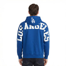Load image into Gallery viewer, Pro Standard La Dodgers Wingspan Drop Shoulder Hoodie - Dark Blue