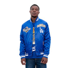 Load image into Gallery viewer, Pro Standard LA Dodgers World Series Satin Jacket - Royal