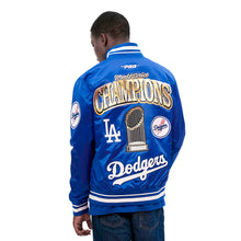 Load image into Gallery viewer, Pro Standard LA Dodgers World Series Satin Jacket - Royal