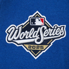 Load image into Gallery viewer, Pro Standard LA Dodgers World Series Wool Varsity Jacket - Royal Blue