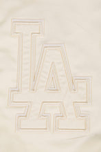Load image into Gallery viewer, Pro Standard Los Angeles Dodgers Neutral Twill Jacket - Eggshell
