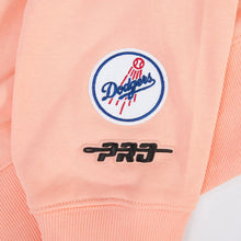 Load image into Gallery viewer, Pro Standard Womens LA Dodgers Cropped Wingspan Crewneck - Guava
