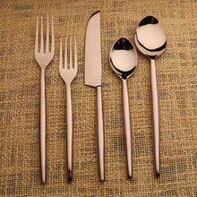 Load image into Gallery viewer, Brio PVD 5 Pc. Flatware Set