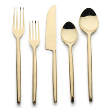 Load image into Gallery viewer, Brio PVD 5 Pc. Flatware Set