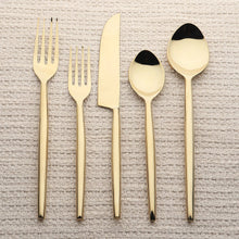 Load image into Gallery viewer, Brio PVD 5 Pc. Flatware Set
