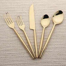 Load image into Gallery viewer, Brio PVD 5 Pc. Flatware Set