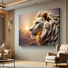Load image into Gallery viewer, 3D Majestic Lion Wall Art IV