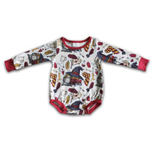 Load image into Gallery viewer, Cute magic long sleeve baby girls fall romper