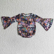 Load image into Gallery viewer, Long sleeve witches baby kids Halloween romper