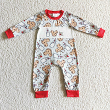 Load image into Gallery viewer, Mouse milk biscuit baby boy Christmas romper