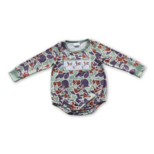 Load image into Gallery viewer, Duck embroidery camo long sleeves baby kids hunting romper