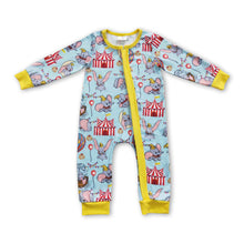 Load image into Gallery viewer, Hot air balloon elephant baby kids zipper romper