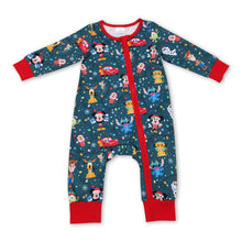 Load image into Gallery viewer, Long sleeves koala lion mouse baby kids Christmas romper