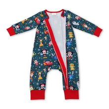 Load image into Gallery viewer, Long sleeves koala lion mouse baby kids Christmas romper