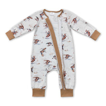 Load image into Gallery viewer, Long sleeves duck baby kids zipper romper