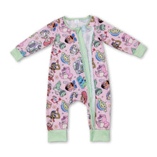 Load image into Gallery viewer, Long sleeves bear toy baby kids zipper romper