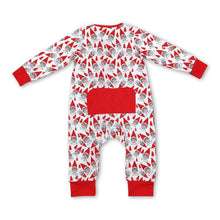 Load image into Gallery viewer, Red hat Christmas tree baby kids zipper sleeper