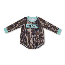 Load image into Gallery viewer, Duck turkey deercamo baby boy hunting romper