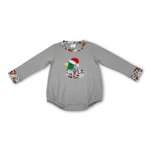 Load image into Gallery viewer, Camo duck Christmas hat baby kids romper