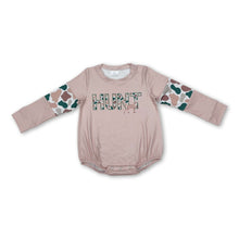 Load image into Gallery viewer, Long sleeves camo hunt deer baby boy romper