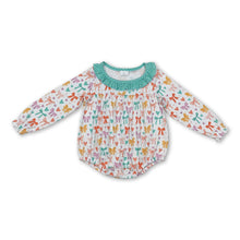 Load image into Gallery viewer, Long sleeves heart bow baby girls valentine's romper