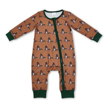 Load image into Gallery viewer, Duck long sleeves baby kids hunting zipper romper