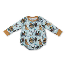 Load image into Gallery viewer, Long sleeves duck dog hunting baby boy romper