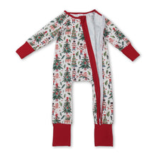 Load image into Gallery viewer, Long sleeves Christmas tree ballet baby zipper romper