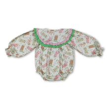 Load image into Gallery viewer, Howdy go lucky boots western baby St Patrick's romper