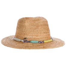 Load image into Gallery viewer, Scala Calla - Women's Straw Fedora Hat
