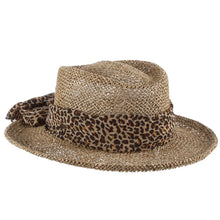 Load image into Gallery viewer, Scala Etna - Women's Seagrass Straw Gambler Hat