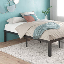 Load image into Gallery viewer, Twin size Modern 16-inch Sturdy Steel Metal Platform Bed Frame