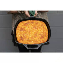 Load image into Gallery viewer, 10.5-inch Square Cast Iron Skillet Frying Pan - Made in USA