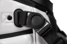 Load image into Gallery viewer, LUX G-Exotics Women’s 8.5” Carry Bag: Patchwork White