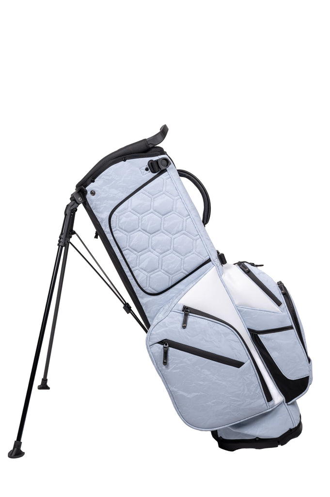 LUX G-Exotics Women's 9.5" Hybrid Stand 14: Ocean Floor & White