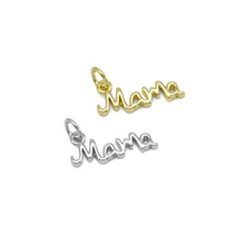 Load image into Gallery viewer, Plain Gold Mama Word Mother's Day Charm, Sku#LX398