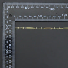 Load image into Gallery viewer, Wholesale paperclip link CZ chain by Yard, sku#LX959